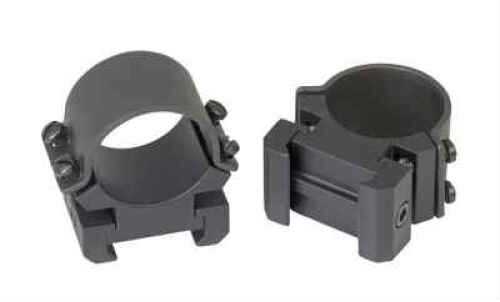 Simmons Weaver 1" High Gloss Black Scope Rings With Adjusters Md: 49141